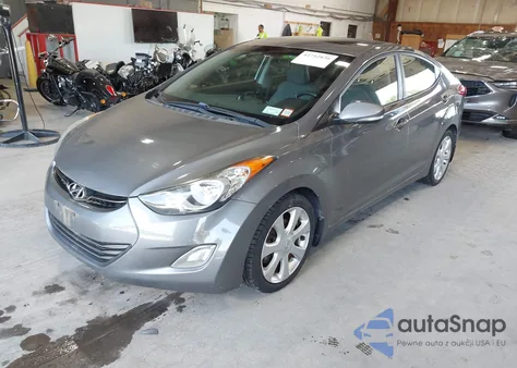 2013 Hyundai Elantra Limited из США, поврежденный, VIN 5NPDH4AE1DH180755